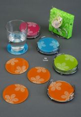 Posavasos Redondo Cristal