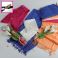Pasmina saten+ramo 3 flores calas