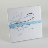 Libro de firma boda azul