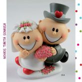 Novios Tarta Sonrisa